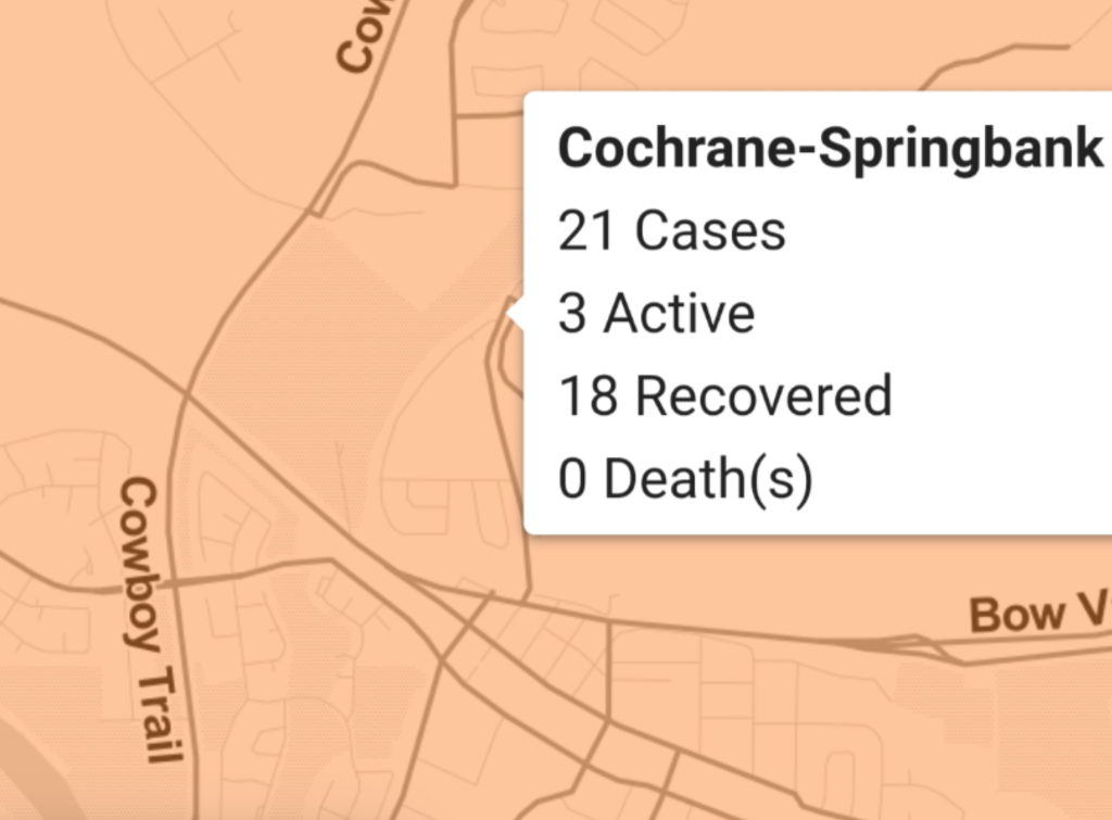 Cochrane/Springbank area sees one more active COVID 19 case ...