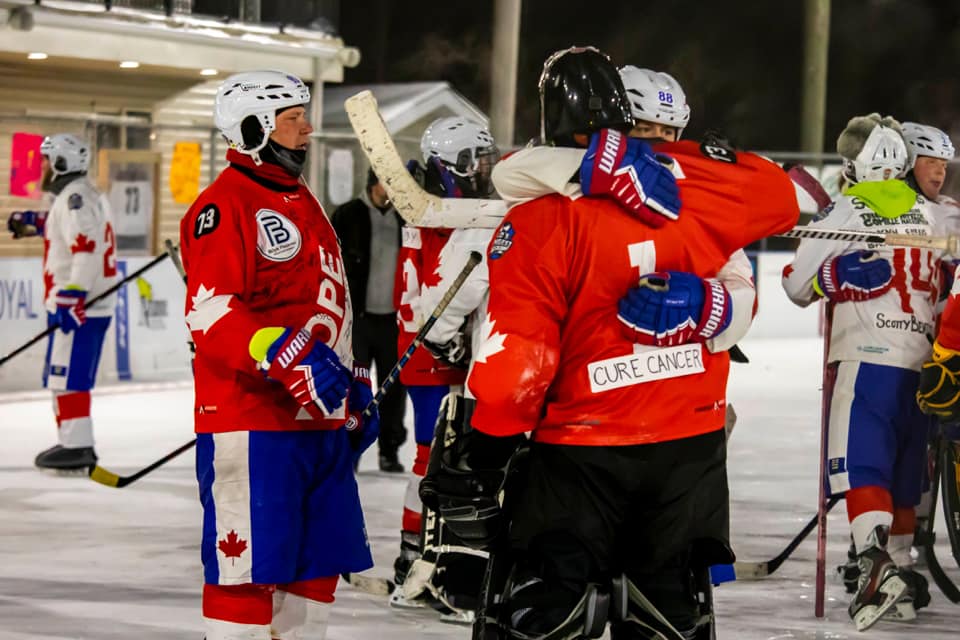 World s Longest Hockey Game Melts Hearts In Extreme Cold For Cancer Research CHVNRadio 