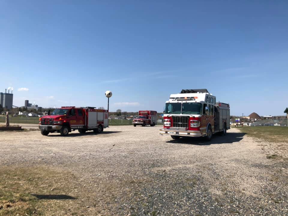 Dryden Fire Service respond to a wildlands fire DrydenNow Dryden