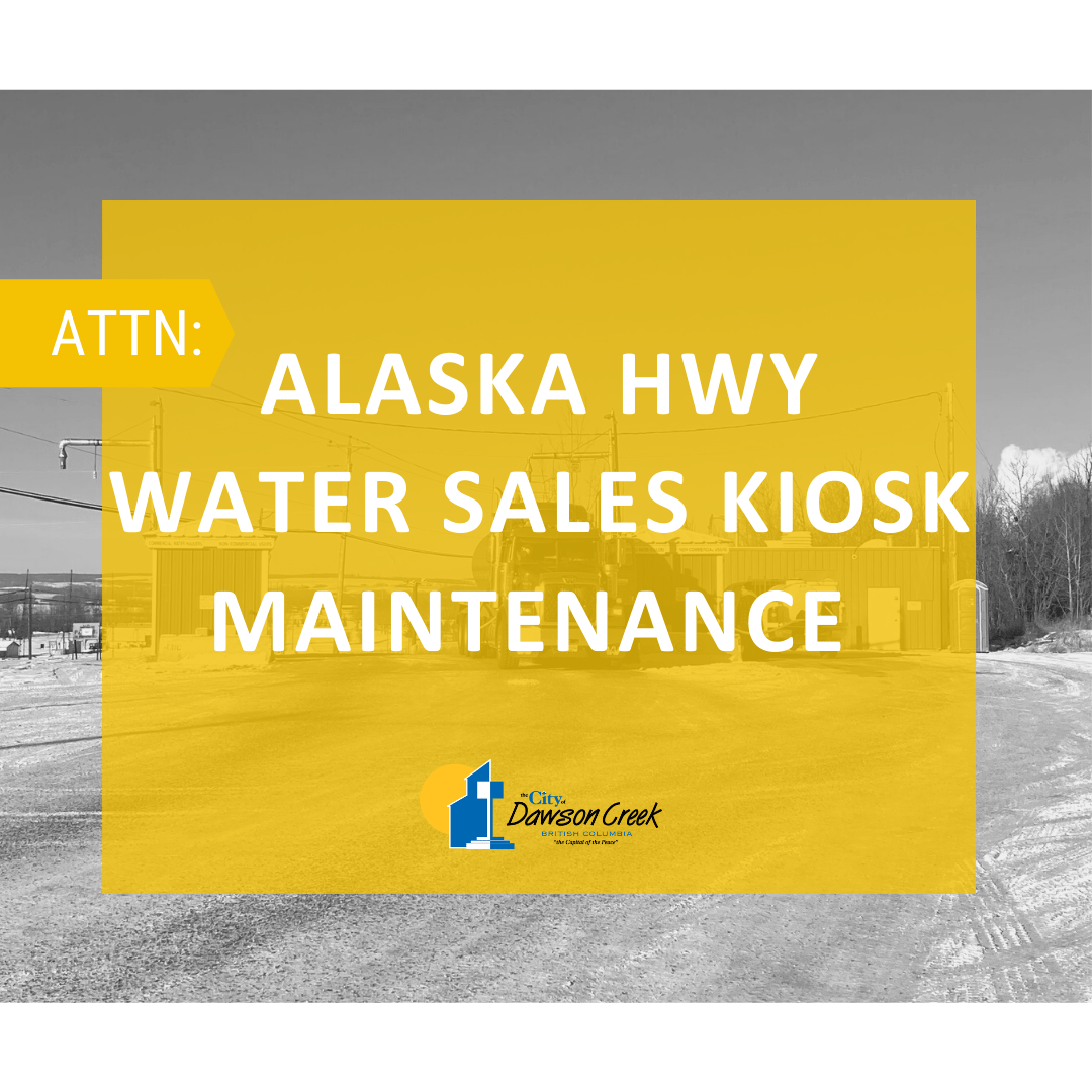Alaska Highway water sales station maintenance ReachFM Peace Country