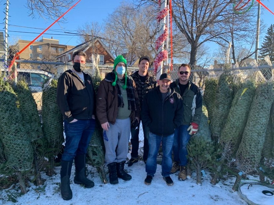 Last Chance to Get a Tree from the Young Fellows Tree Lot