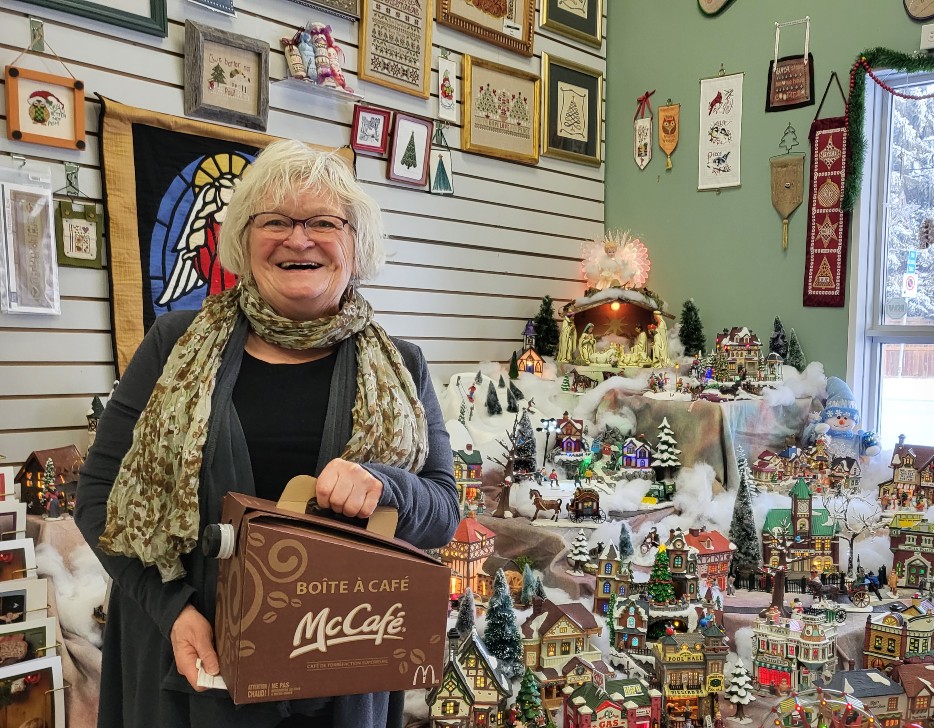 The Stitching Corner warms up with The McCafe Coffee Break