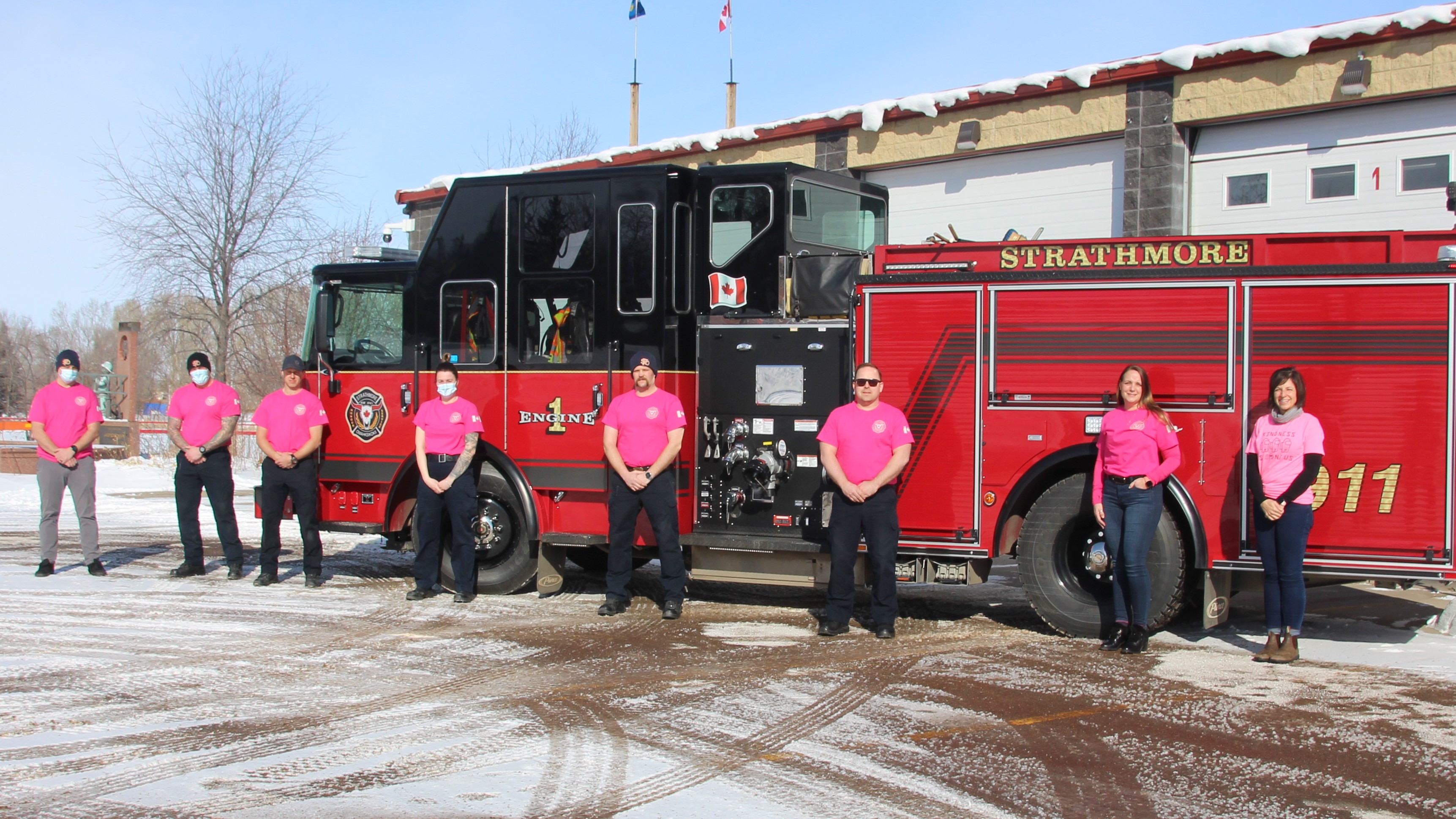 Strathmore celebrates Pink Shirt Day - StrathmoreNow.com - Local news ...