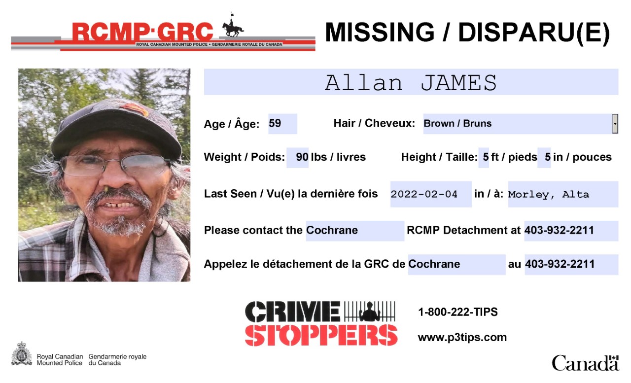 Update: RCMP ask for public's help in search for missing man ...