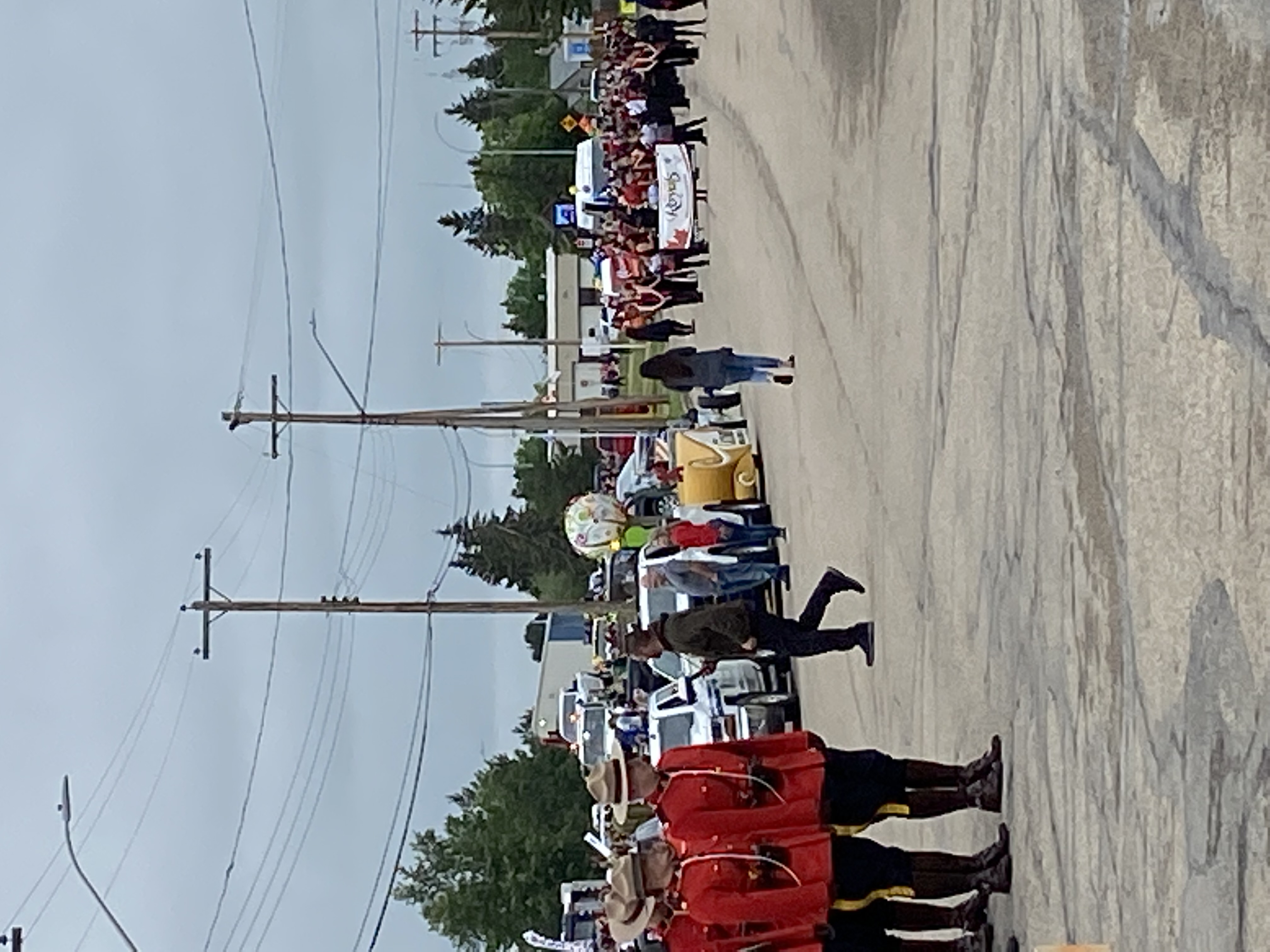 Blackfalds residents line the streets for parade