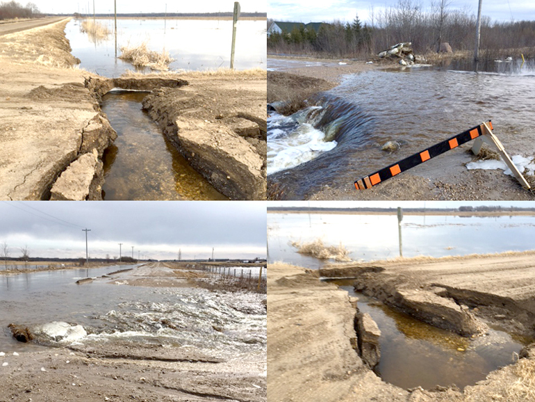 109,300 being put into drainage projects in R.M. of La Broquerie