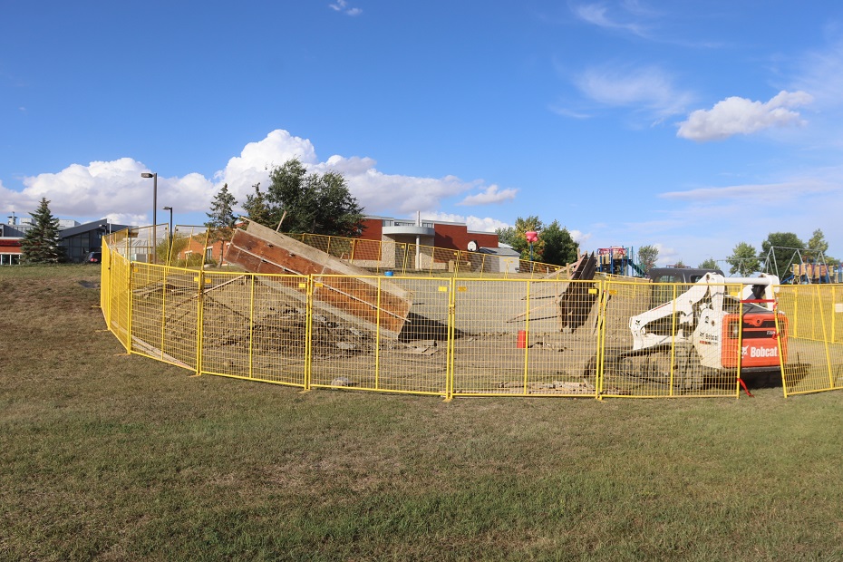 Exciting outdoor project underway at Spruce Ridge School ...