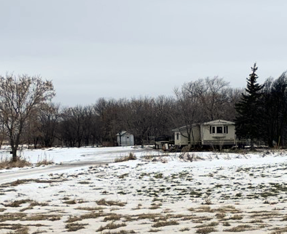 Home destroyed by fire northeast of Steinbach