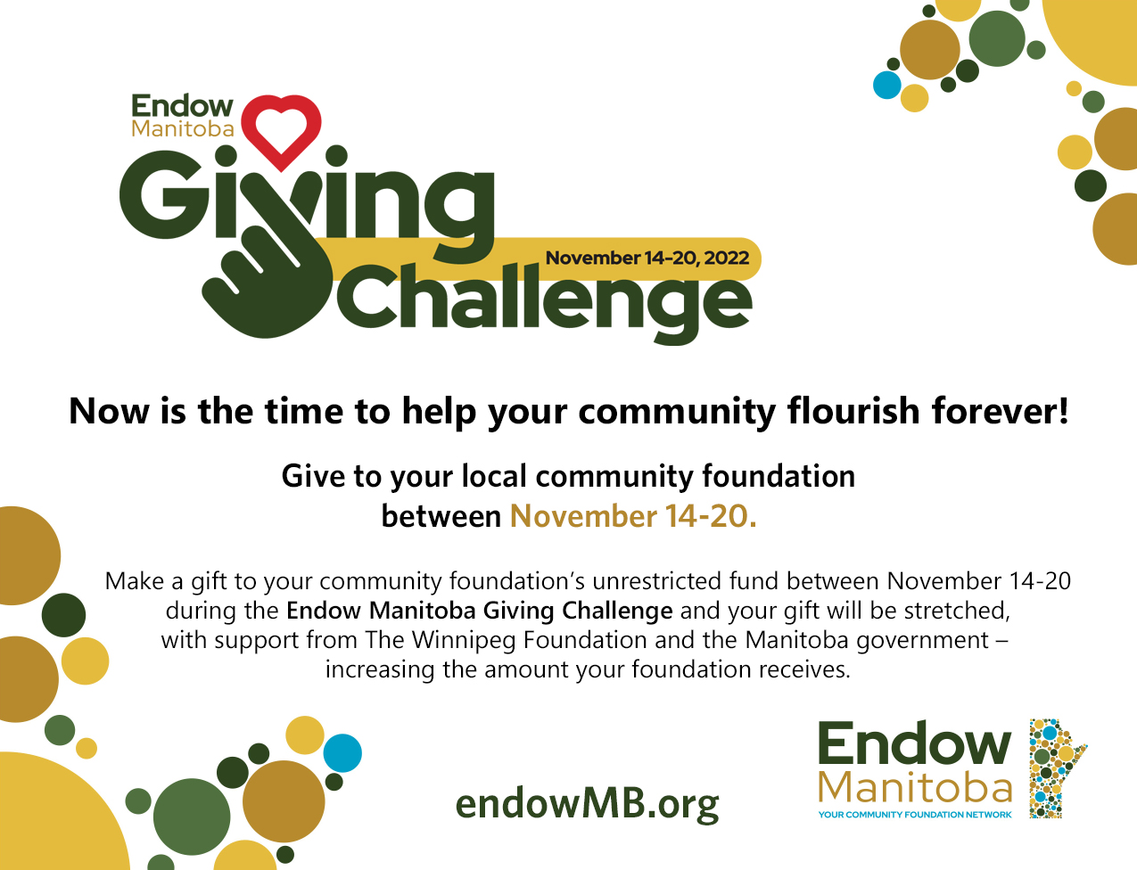 For today's needs, and tomorrow's dreams Giving Challenge your