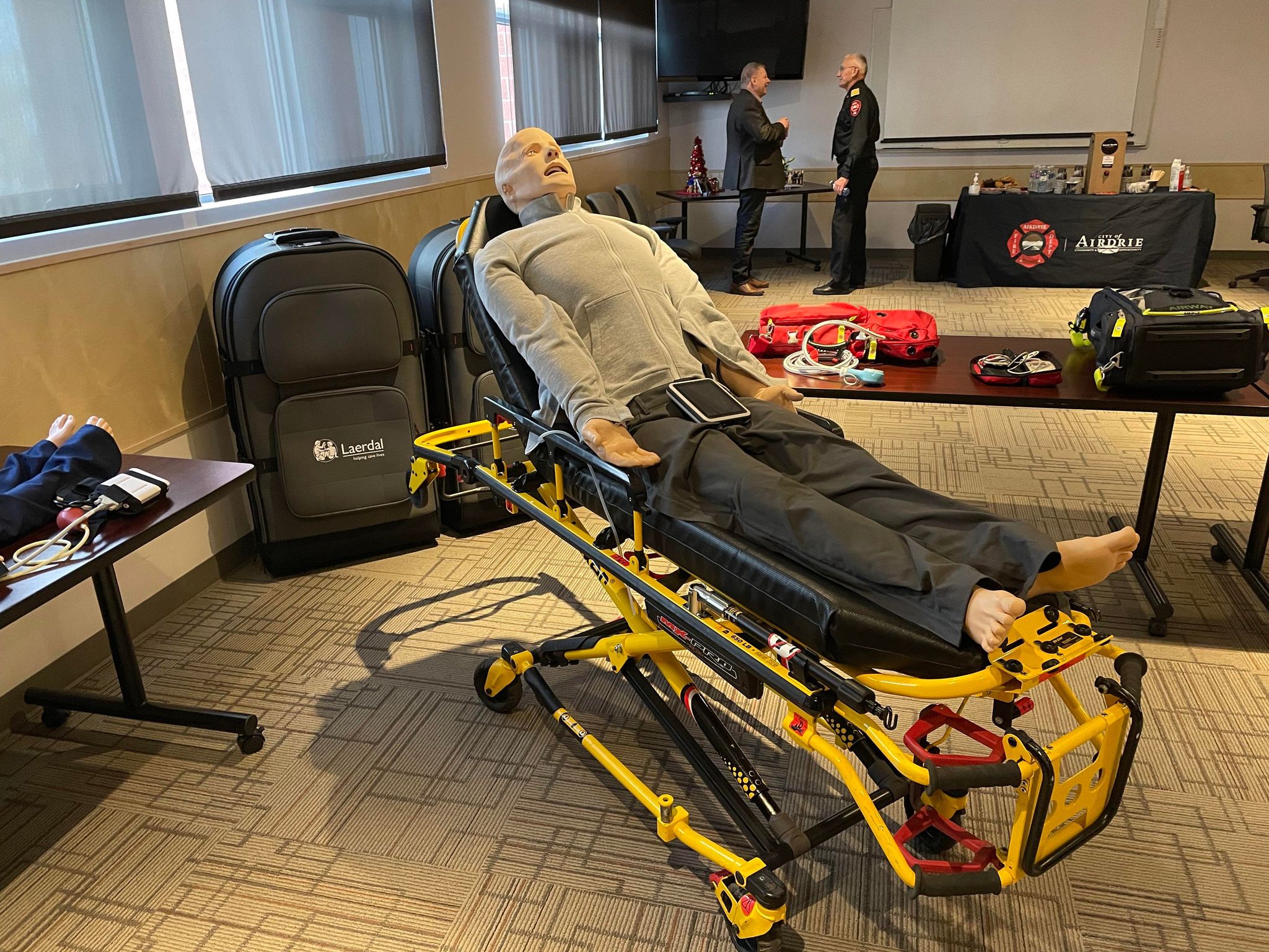 VIDEO Airdrie Fire Department unveils new lifesaving equipment