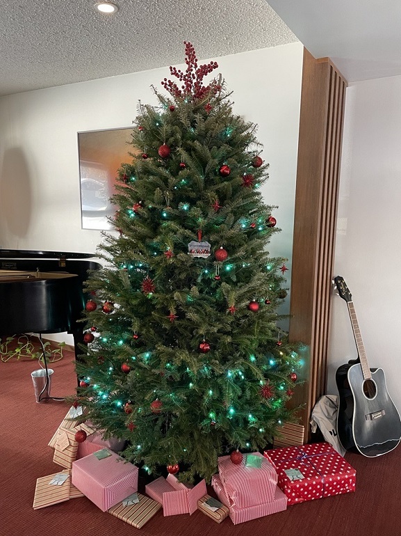 Have a real Christmas tree? Make sure to have plenty of water on hand