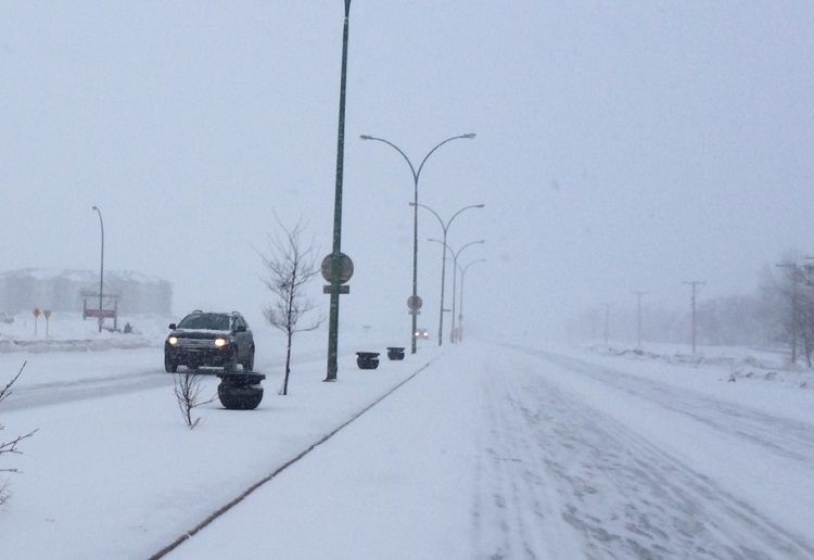Fresh sheet of snow causing winter conditions on southeast highways ...