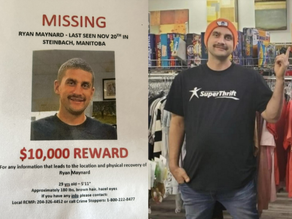 $10,000 reward for information leading to finding Ryan Maynard ...