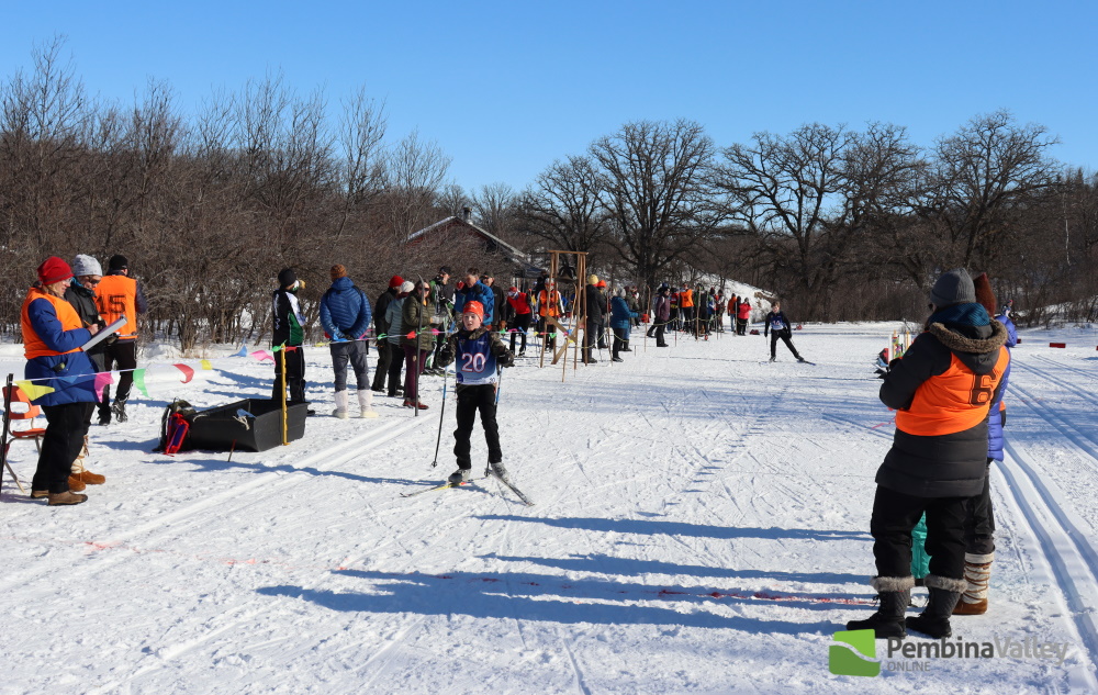 (VIDEO) A beautiful weekend for the CrossCountry Ski Association of