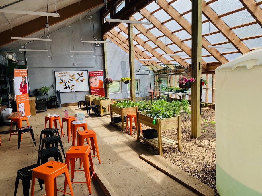 Normandeau School unveils new Passive Solar Greenhouse