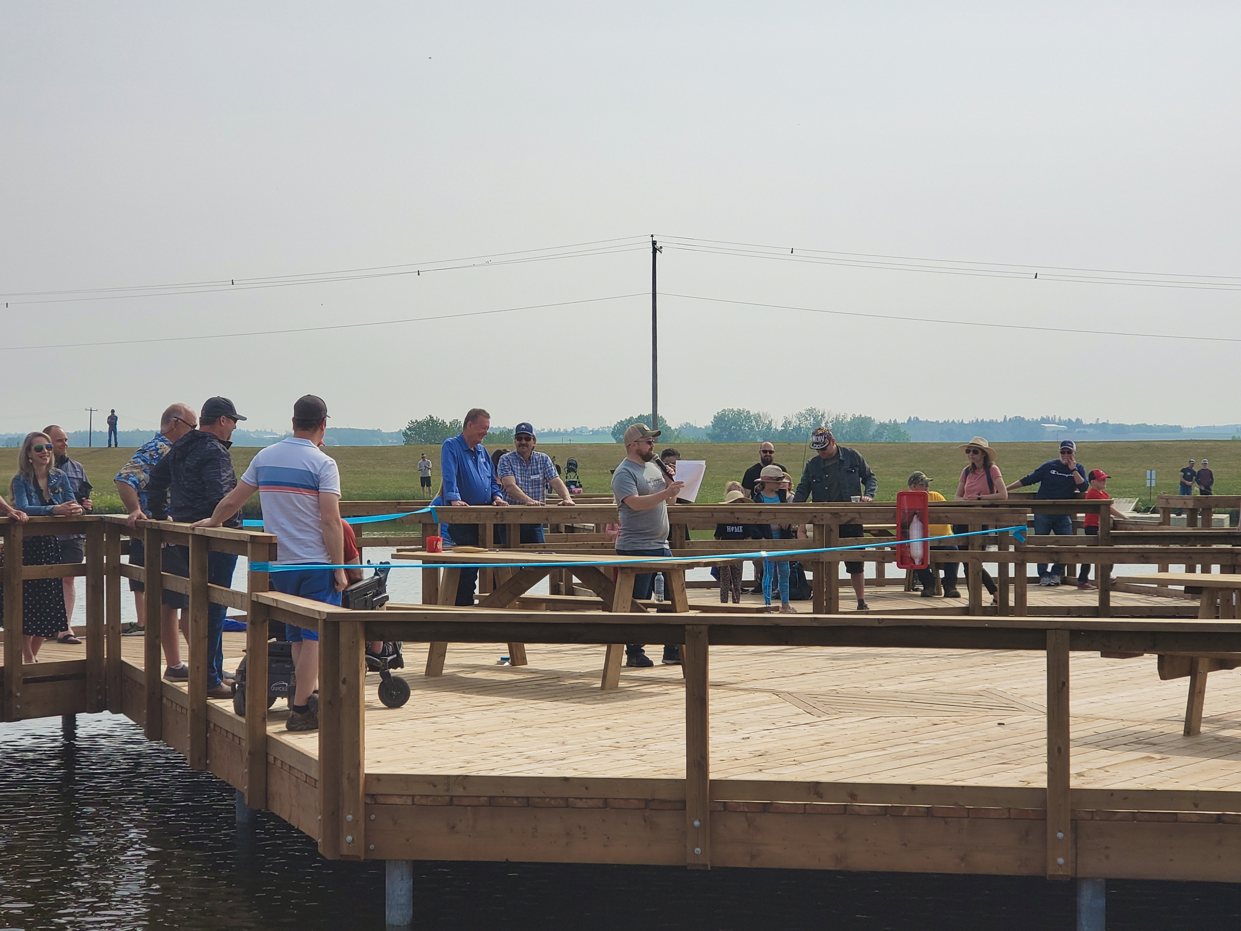 There's now a fishing dock with an accessible ramp at McKay Lake!, image size:4032x3024