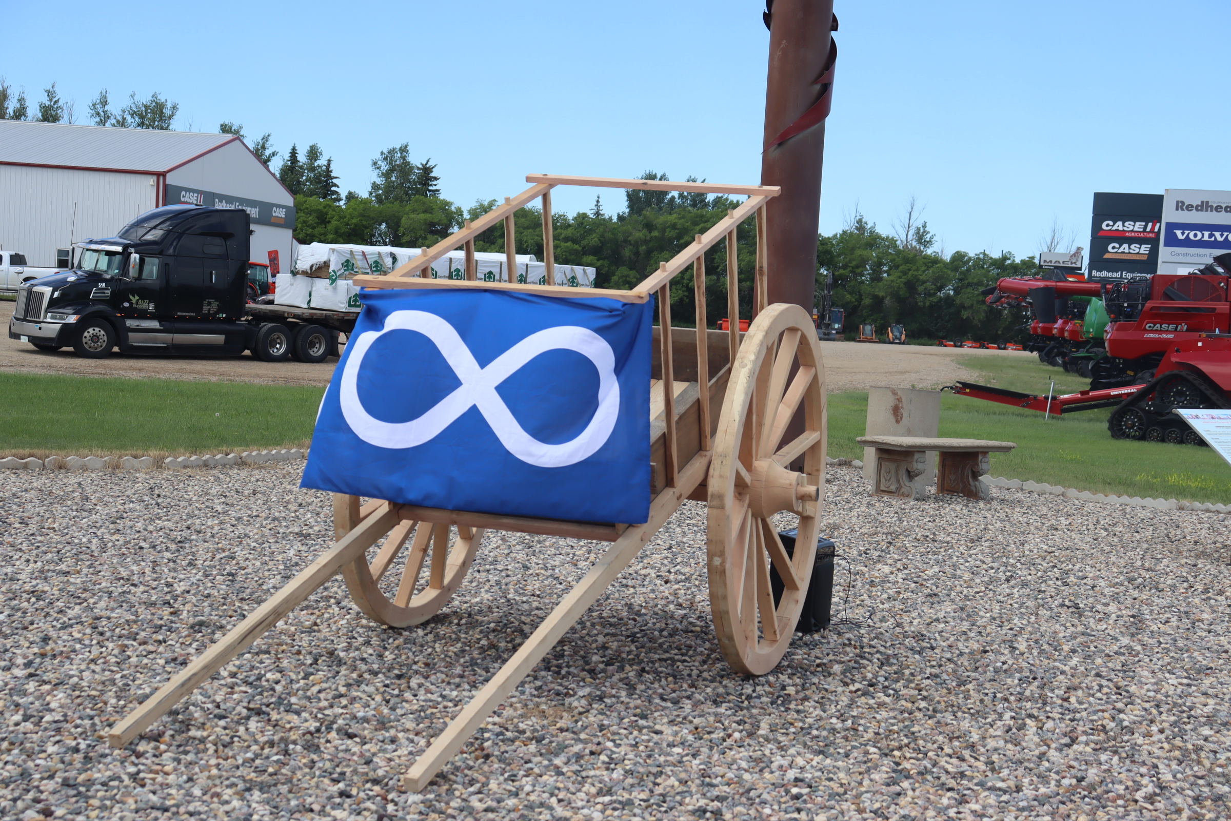 Métis citizens and museum unveil new Red River Cart - DiscoverEstevan ...