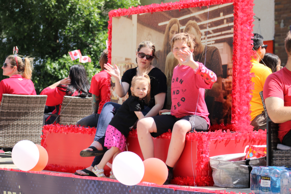 Weyburn parade showcases creative floats and heartwarming puppies