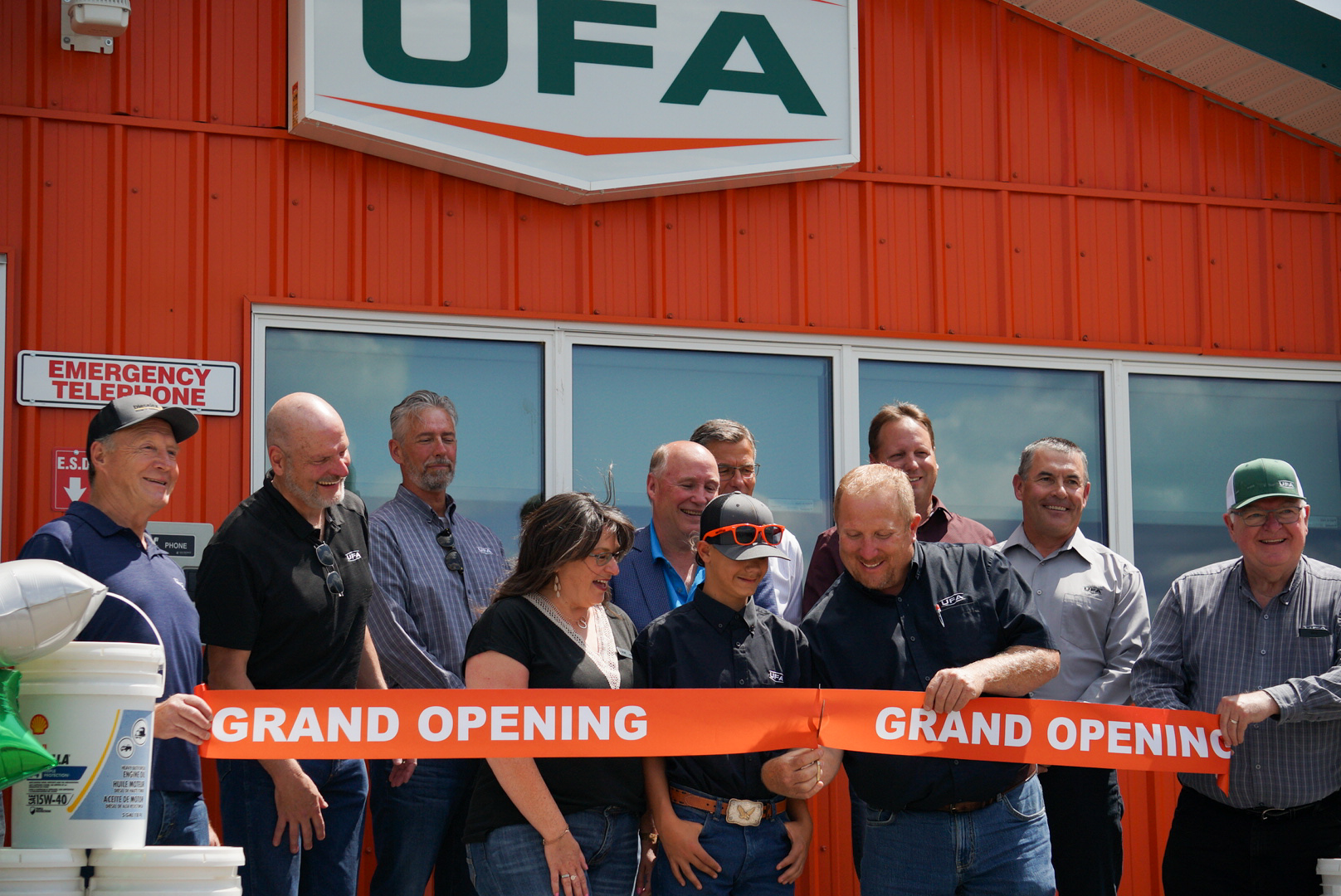 Grand Opening of UFA cardlock station brings new option to meet fuel