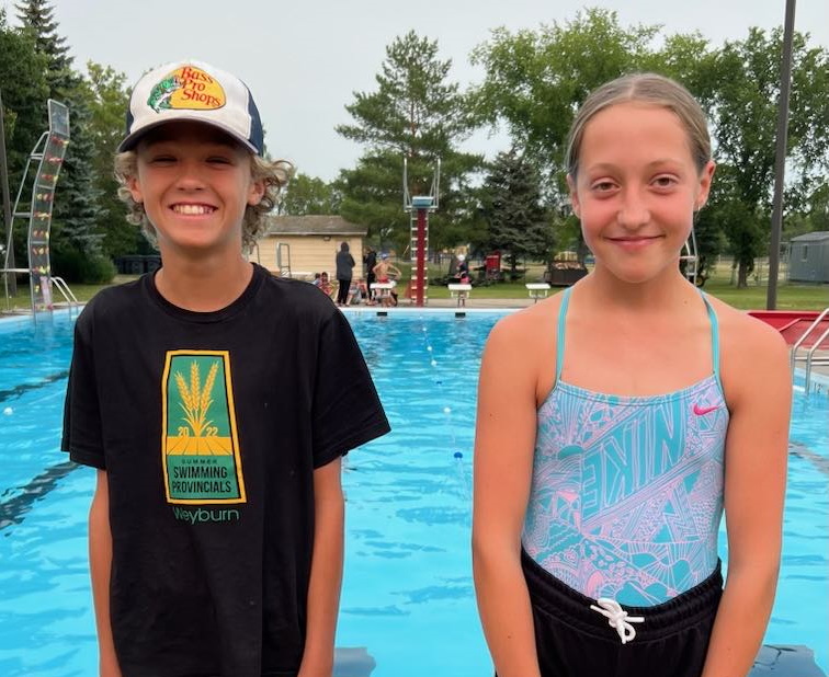 Members of Weyburn Silver Seals set new records in their age category