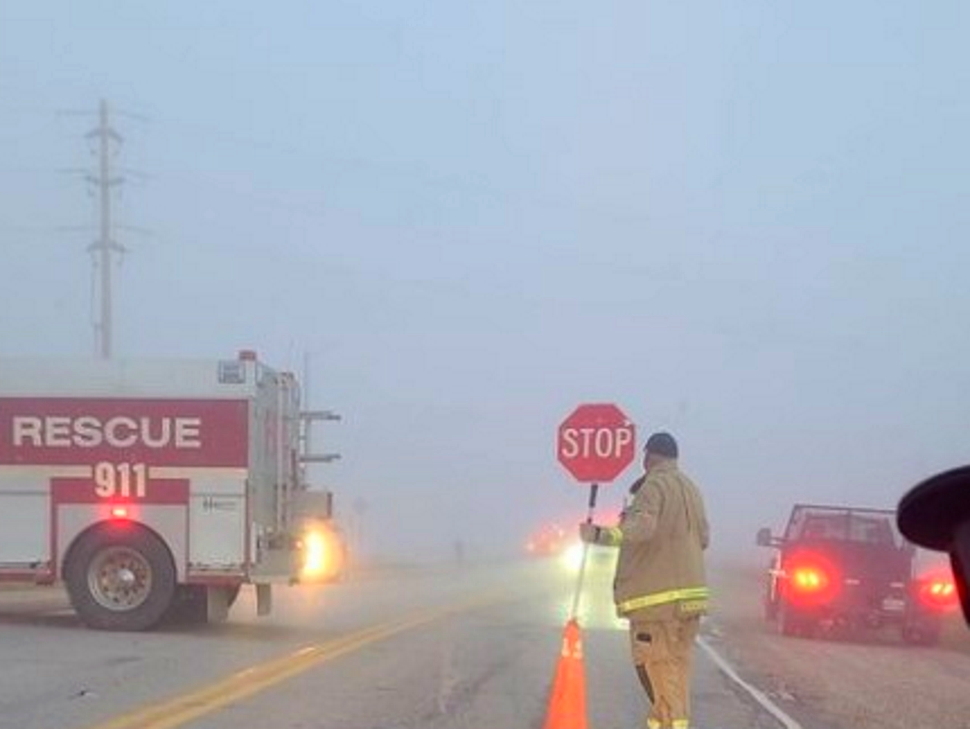 Car and Semi collide on HWY 52 near HWY 59 early Thursday morning ...