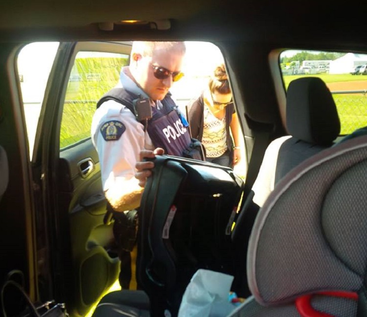RCMP urge safe restraints of child passengers Local news, Weather