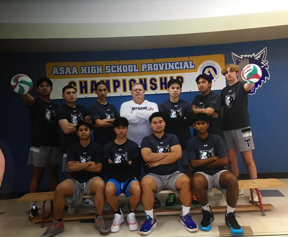 Notre Dame Collegiate hosts successful 2A Boys Volleyball Provincials