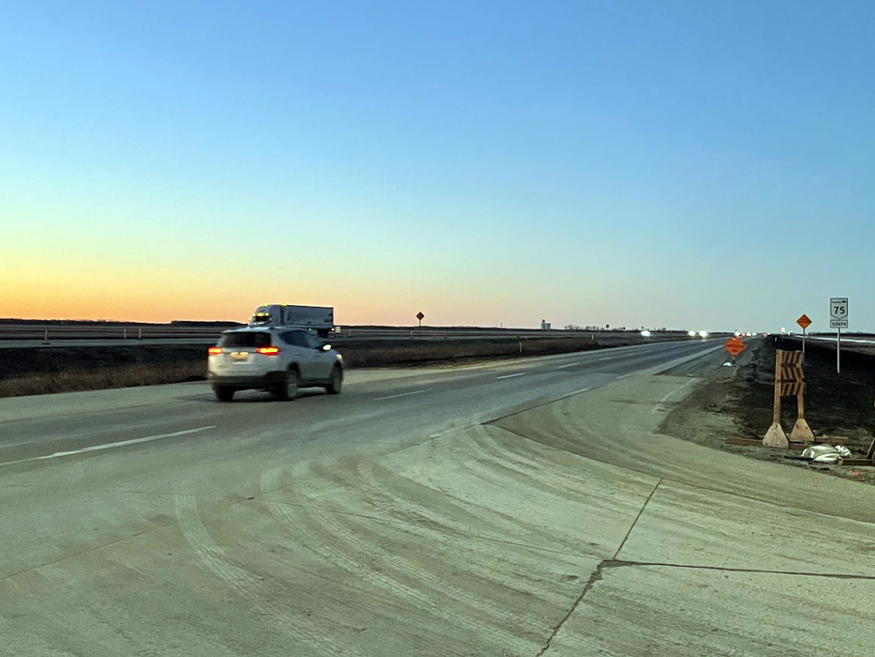 Southbound lanes of Highway 75 reopen after construction