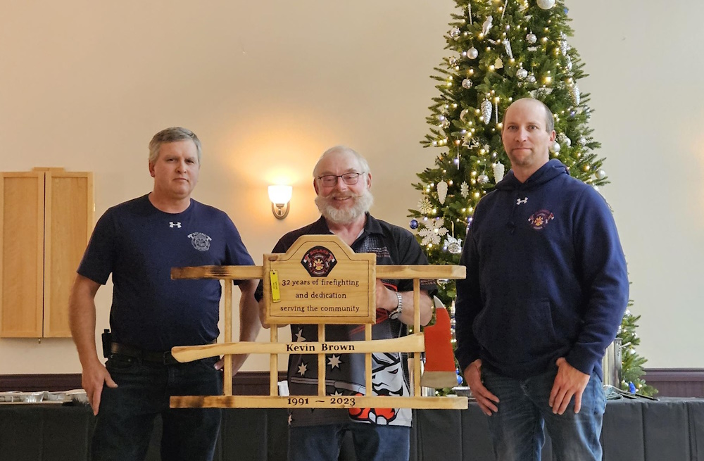 Two longtime Roland Fire Department members retiring ...