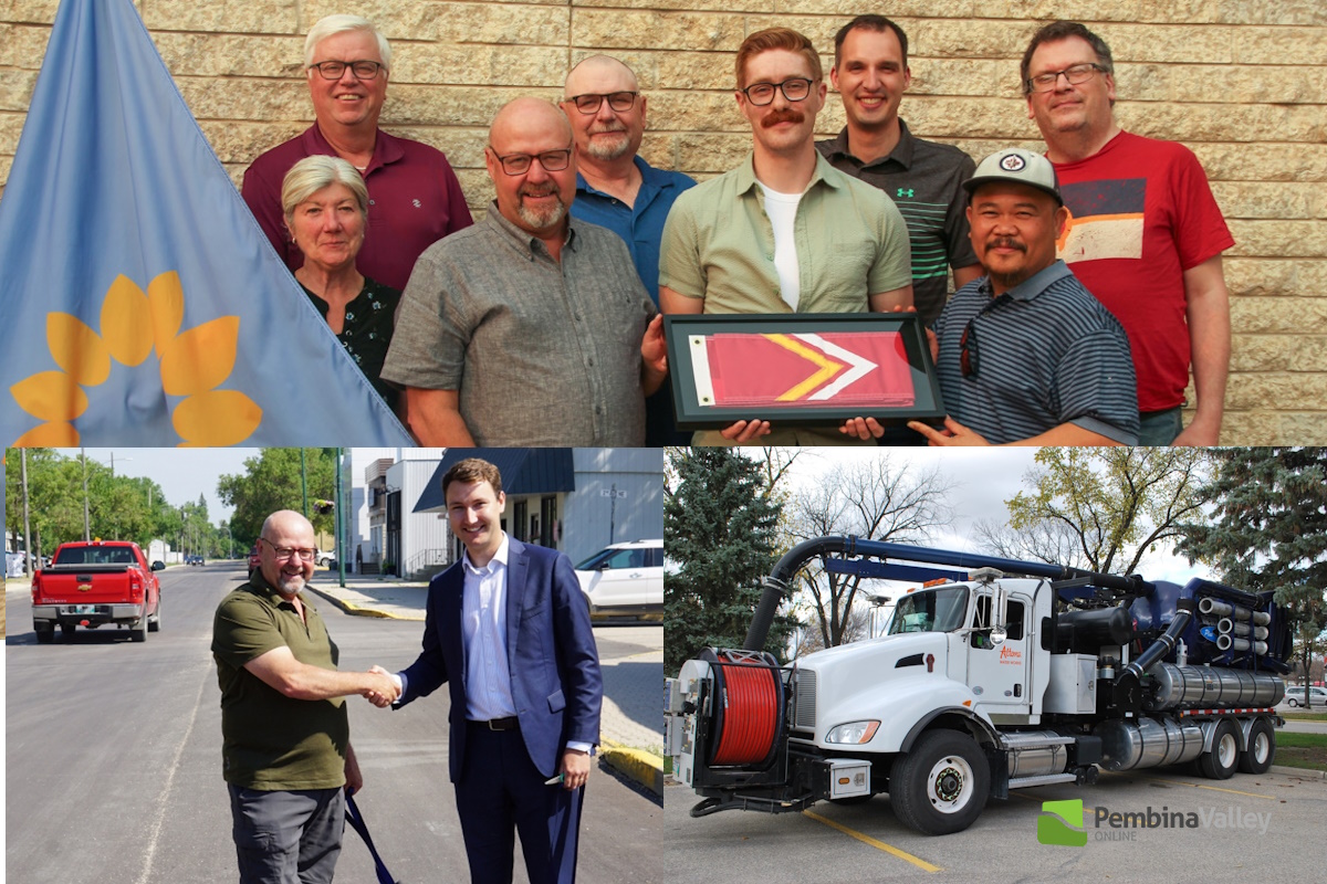 "It's been a busy year for everyone with the Town," says Altona Mayor