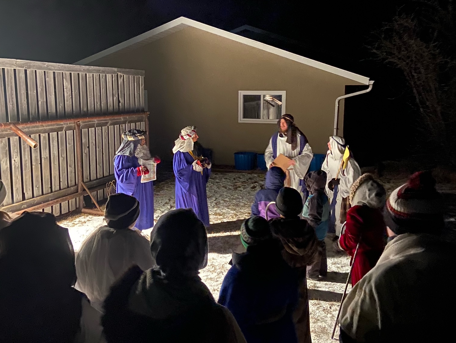 Rhineland comes to life with live nativity Local news, Weather