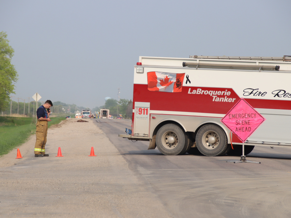 2023 saw La Broquerie Fire Department respond to three fatal crashes