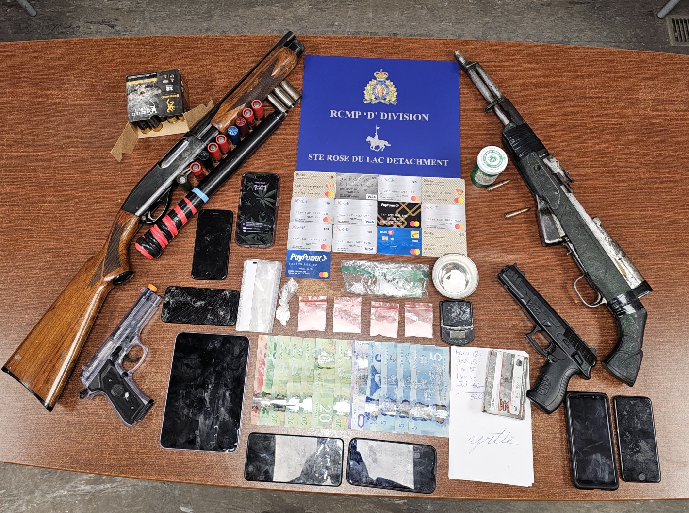 RCMP seize drugs and cash during search - PortageOnline.com - Local ...