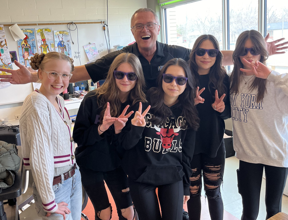 Classroom Of The Month goes to Leah's class in Local news