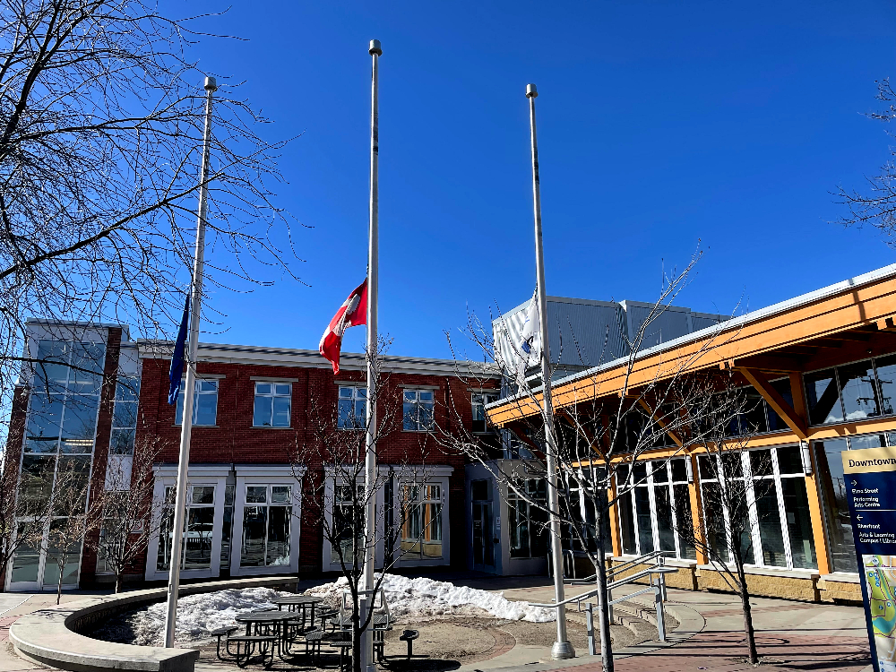 Flags are at halfmast today to honour Canadian heroes Local news, Weather