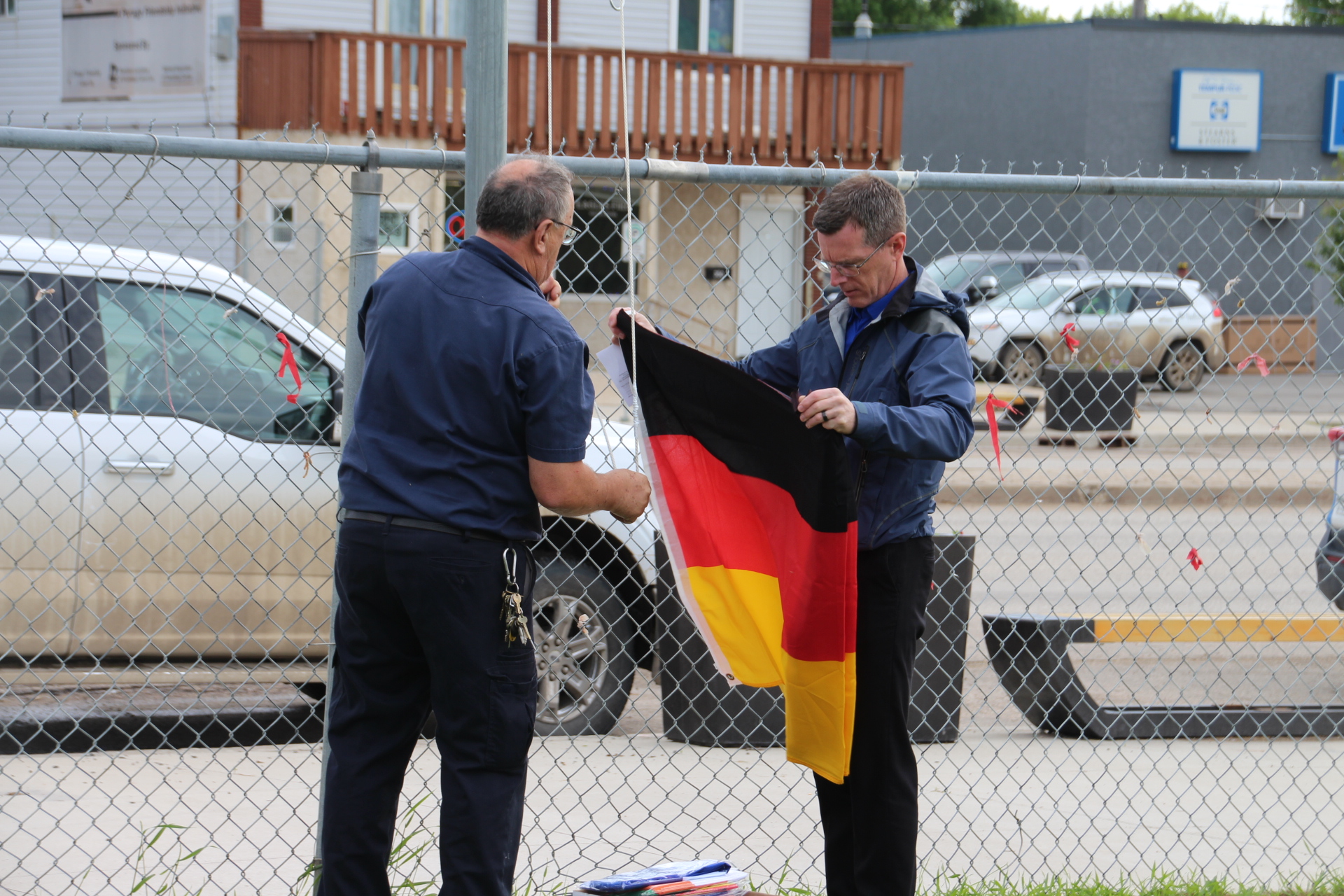 Flag raising at PCI represents 30 nationalities - PortageOnline.com ...