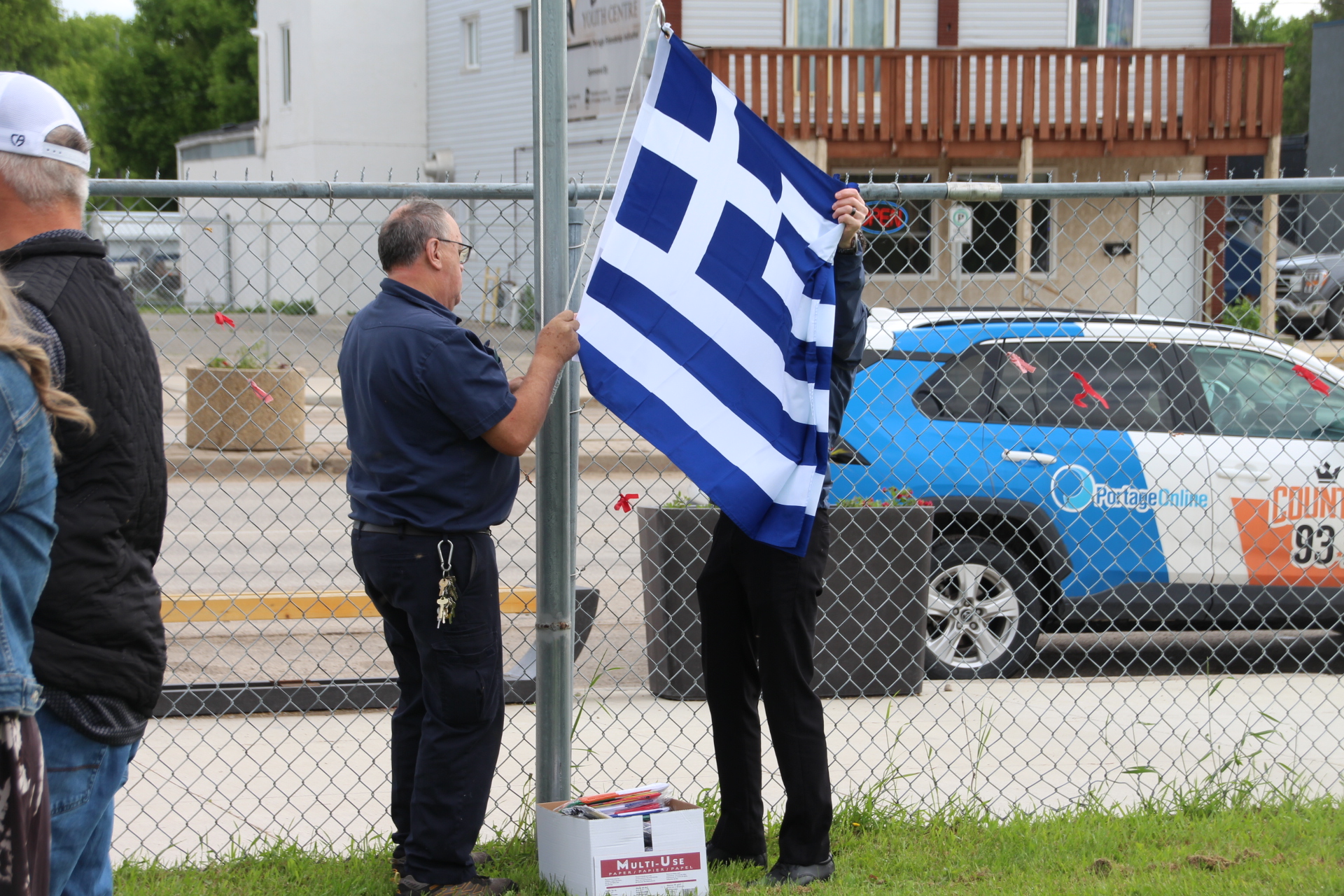 Flag raising at PCI represents 30 nationalities - PortageOnline.com ...