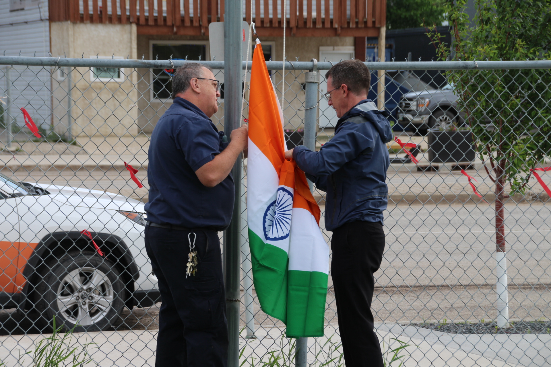 Flag raising at PCI represents 30 nationalities - PortageOnline.com ...
