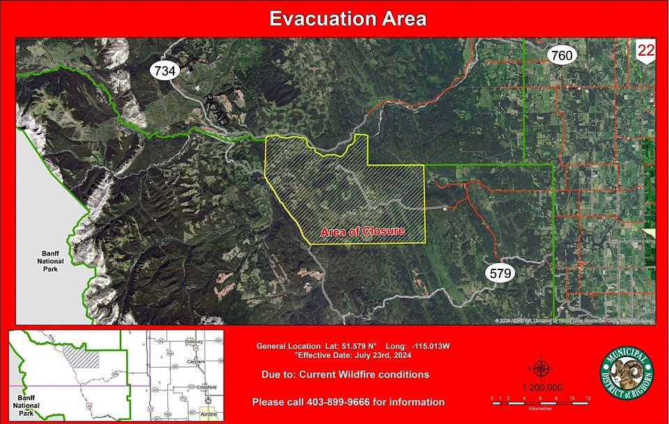 Evacuation order issued for wildfire west of Water Valley - CochraneNow ...
