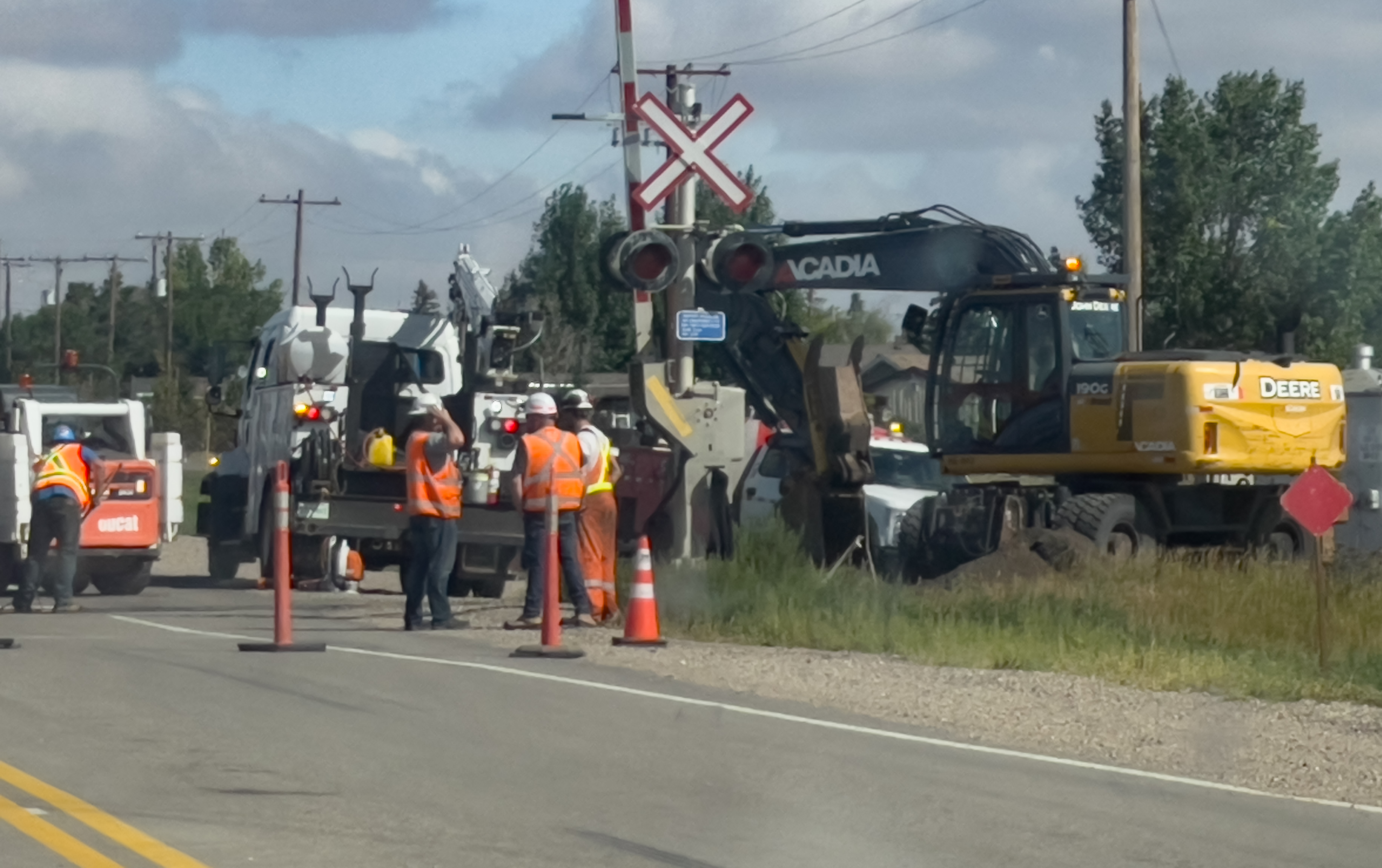 Highway 21 railway crossing finally repaired after years of bumpy rides ...