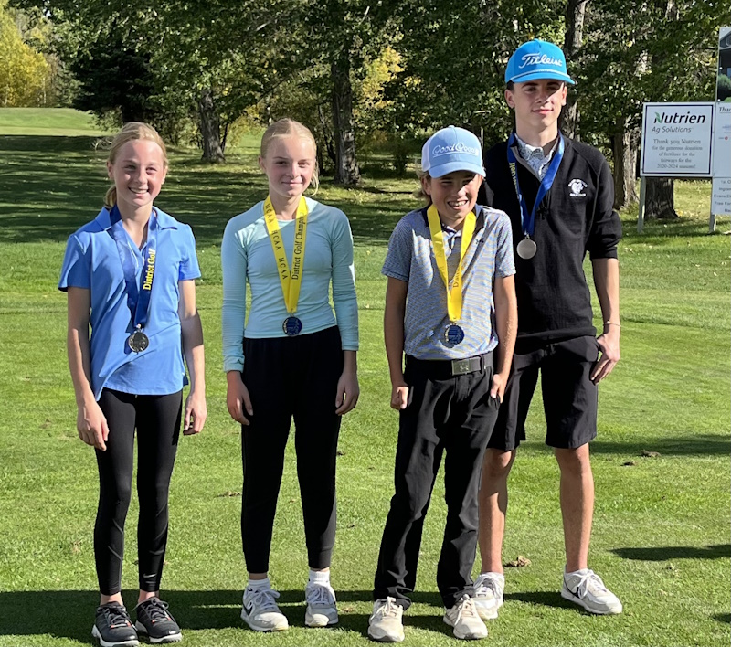 HCAA Jr. Golf District Championships results