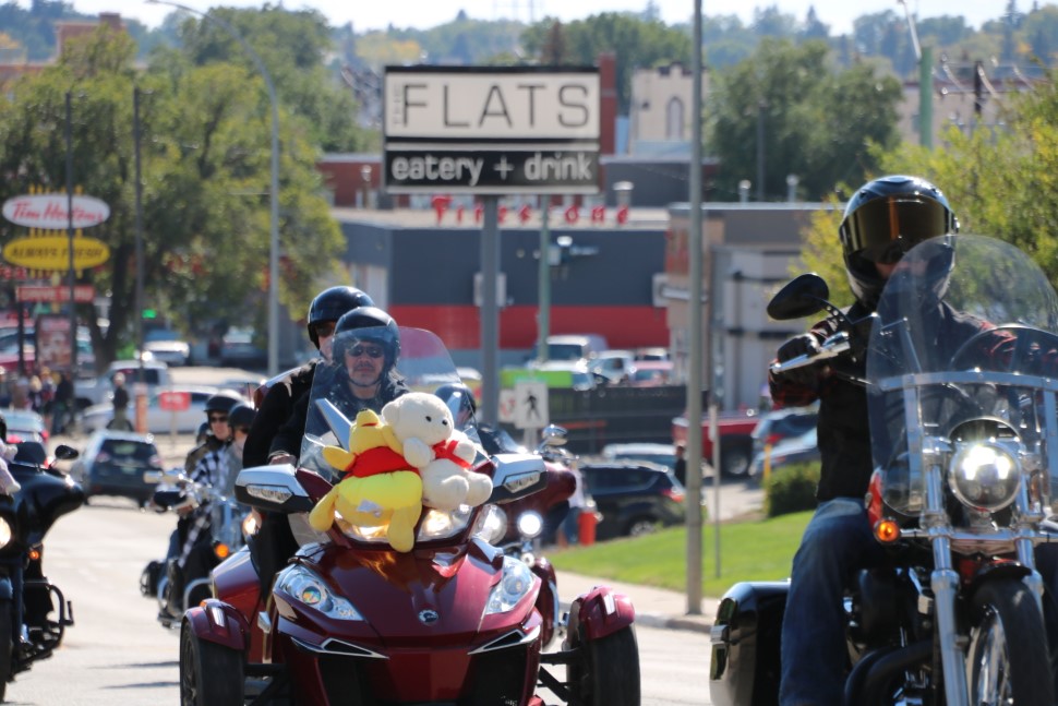 Two wheels, one goal: rolling out gifts for kids - DiscoverMooseJaw.com ...