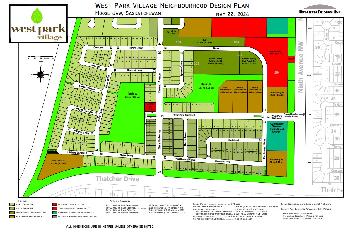 Subdivision Parks Map Rezoning process begins for final phase of West Park subdivision ...