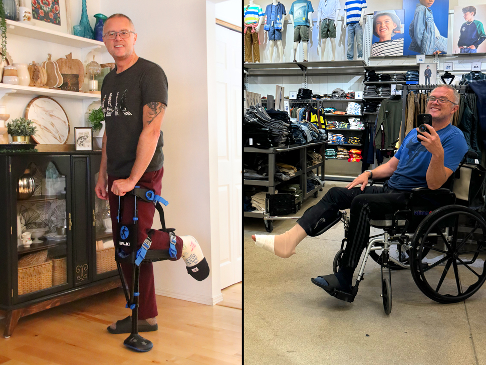 "It’s eye opening", Corny Rempel’s foot surgery fuels advocacy for