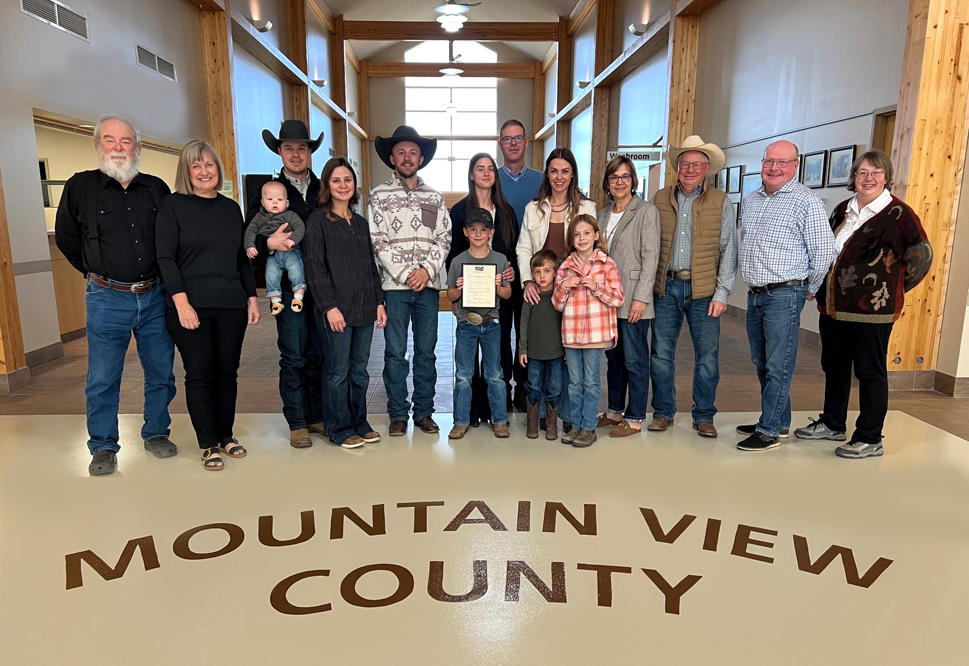 Mountain View County hands out the 2024 Farm Family Award