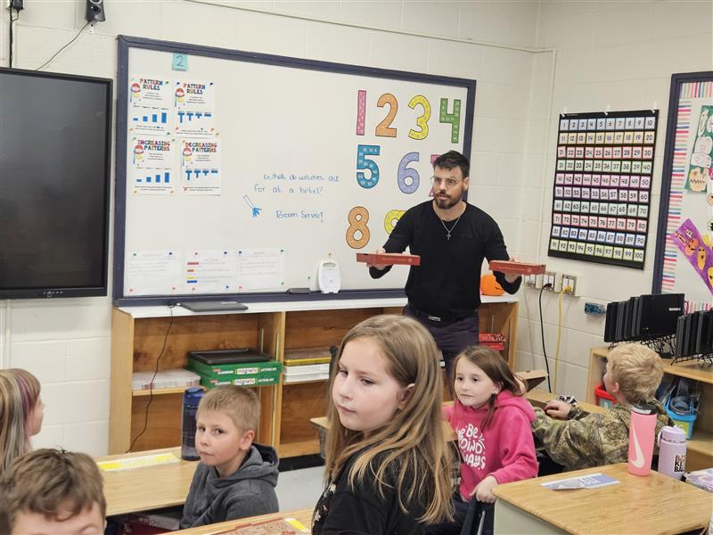Fun with the Grade 3 class at Irwin for Classroom of the Month ...