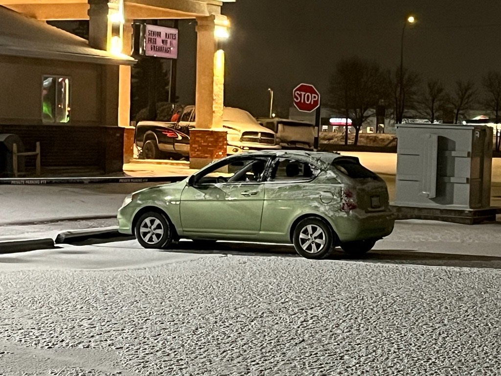 The snow isn't done with us yet according to Environment Canada ...