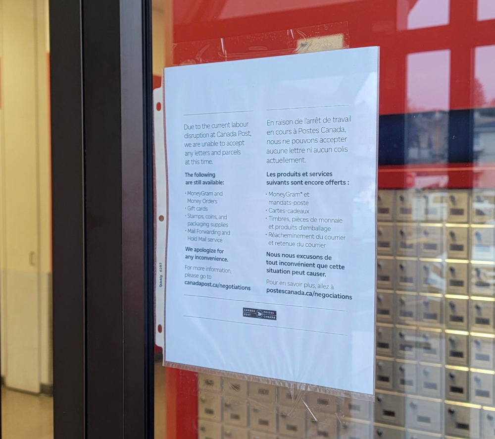What Canada Post services are still available in Okotoks during the ...