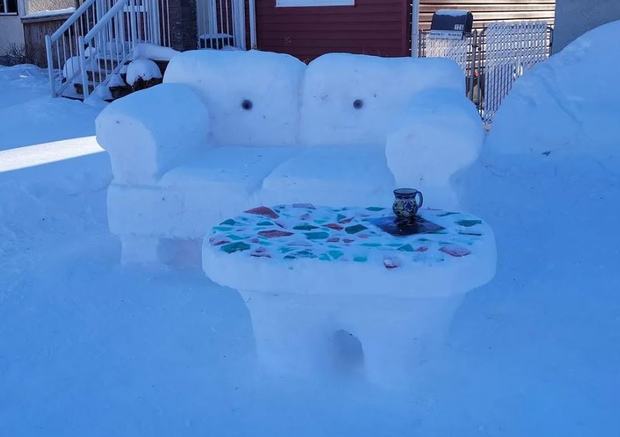 Glenelm neighbourhood comes together for 8th annual snow sculpture ...