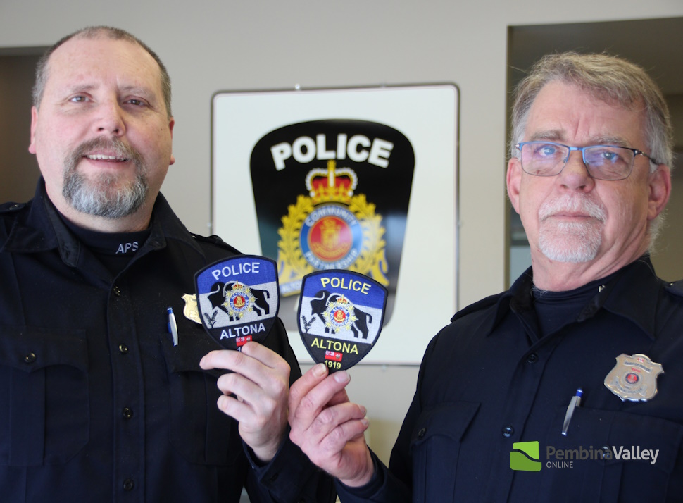 Altona Police Service breaks the mold with new insignia ...